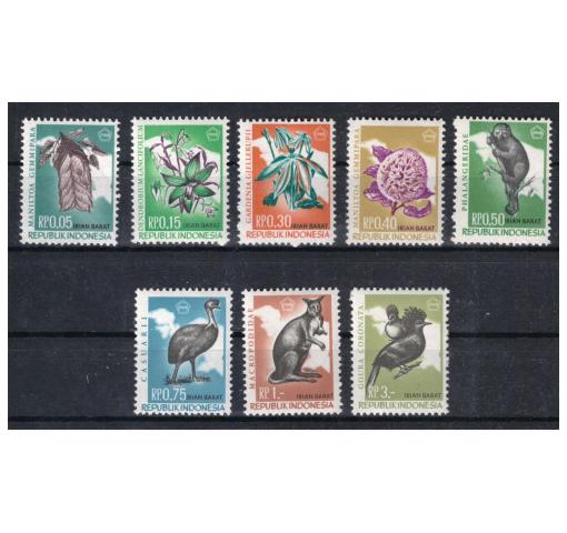 INDONESIA, Irian Barat, Fauna+Flora Definitives 1968 **