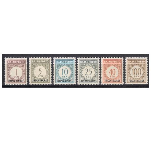 INDONESIA, Irian Barat, Postage Dues (1st Set) 1963 **