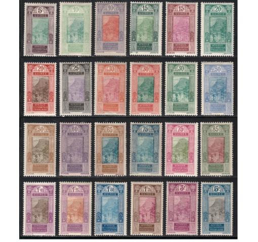 FRENCH GUINEA, Heavers at Ford Definitives 1922/33 *