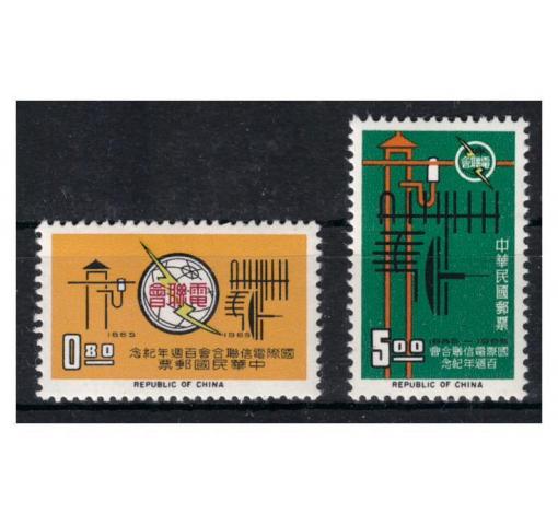 TAIWAN, ITU Centenary 1965 **