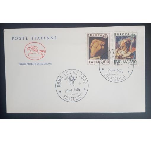 ITALY, Europa CEPT 1975 FDC