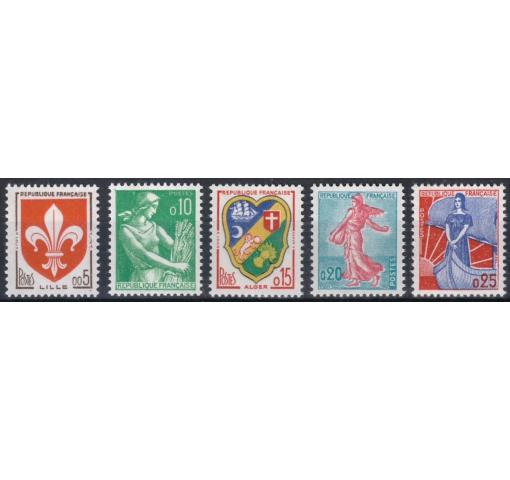 FRANCE, New Defintives 1960 **