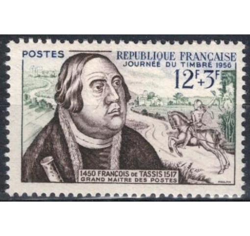 FRANCE, Philately Day 1956 **