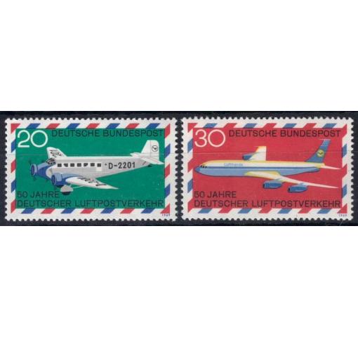 GERMANY, 50 Years of Airmail Service 1969 **