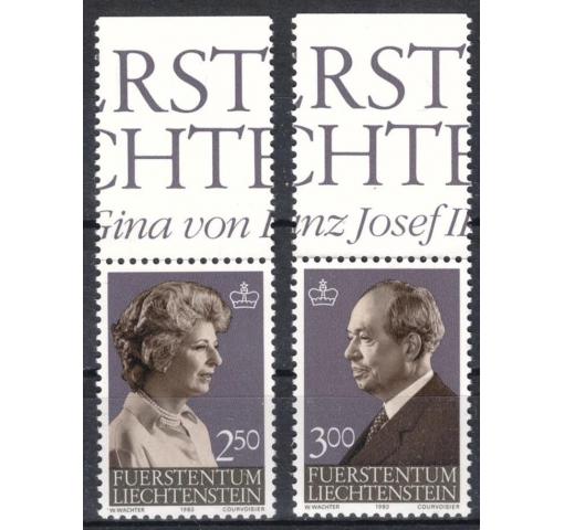 LIECHTENSTEIN, Prince+Princess Definitives 1983 **