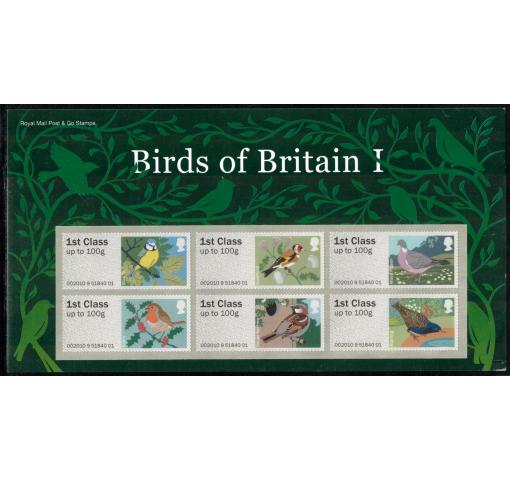 GREAT BRITAIN, Birds of Britain I (ATM) 2010 **