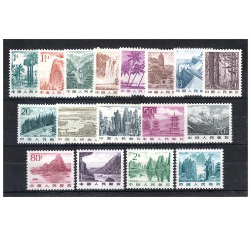 PRC, Landscapes Definitives (R21) 1981/83 **