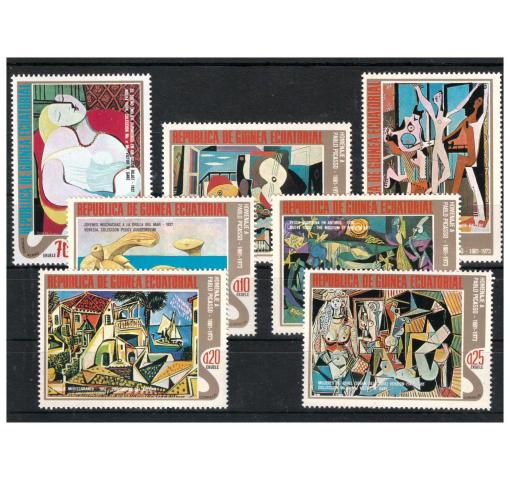 GUINEA, Paintings by P.Picasso 1975 **