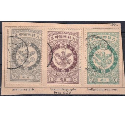 KOREA, 2R.-2C. Falcon 1903 o