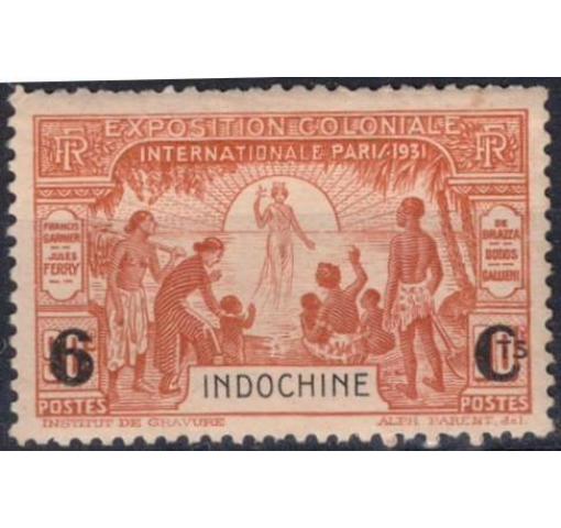 FRENCH INDOCHINA, 6C./90C. Int. Colonial Exhibition 1931 *