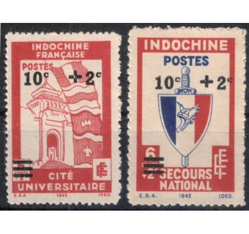 FRENCH INDOCHINA, National Relief Fund 1944 **