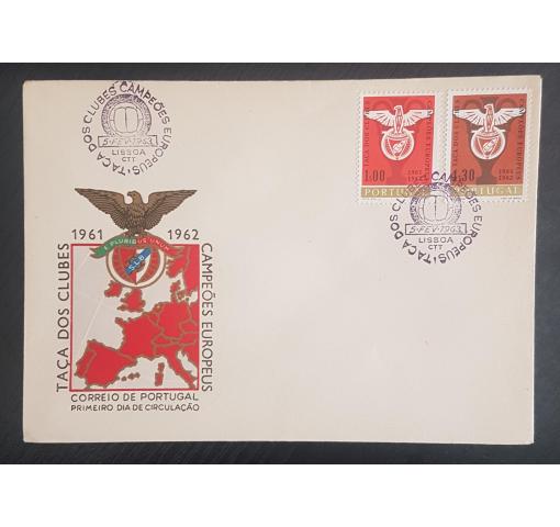 PORTUGAL, European Champions Cup Winner Benfica Lisbon 1963 FDC