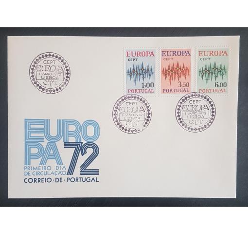 PORTUGAL, Europa CEPT 1972 FDC