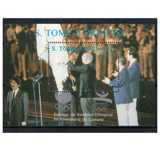 SAO TOMÉ, Olympic Games Barcelona M/S 1992 **