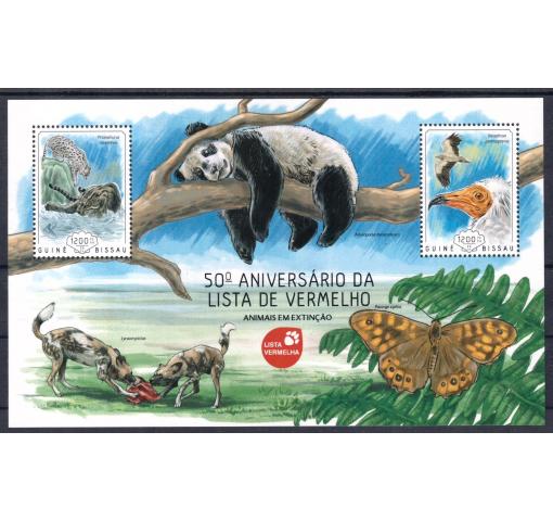 GUINEA, 50th Anniversary of UICN Red List M/S 2014 **