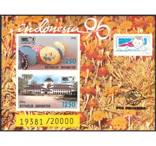 INDONESIA, Int. Stamp Exhibition Indonesia (imperf.) M/S 1996 **