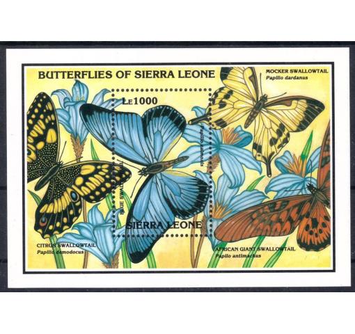 SIERRA LEONE, Butterflies M/S 1993 **