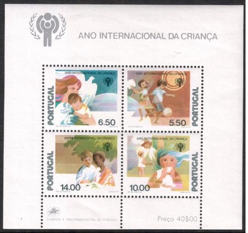 PORTUGAL, Int. Year of the Child M/S 1979 **