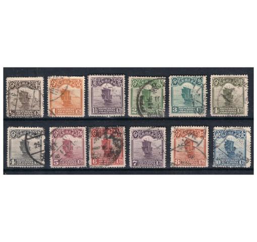 CHINA, 1/2C.-10C. Junk Definitives (2nd Peking Print) 1923/26 o