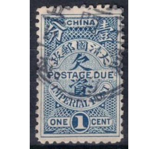 CHINA, 1C. Postage Due 1904 o