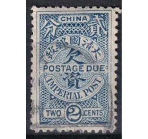 CHINA, 2C. Postage Due 1904 o