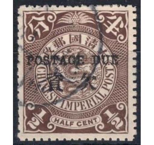 CHINA, 1/2C. Postage Due 1904 o