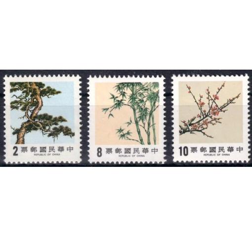 TAIWAN, Pine, Bamboo and Plum Definitives 1984 **