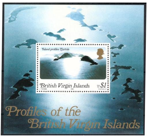 BRITISH VIRGIN ISLANDS, Profiles M/S 1980 **