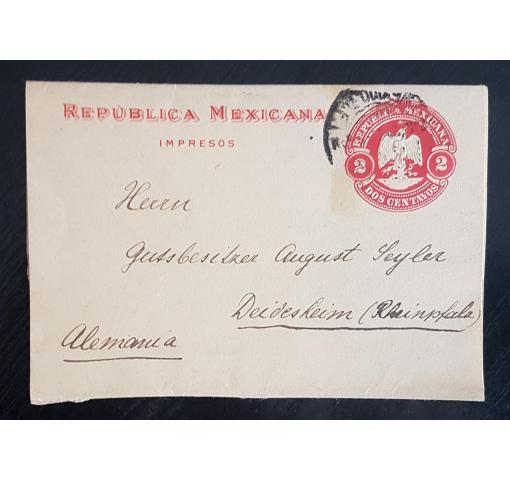 MEXICO, 2C. Newspaper Wrapper 1904(?) o