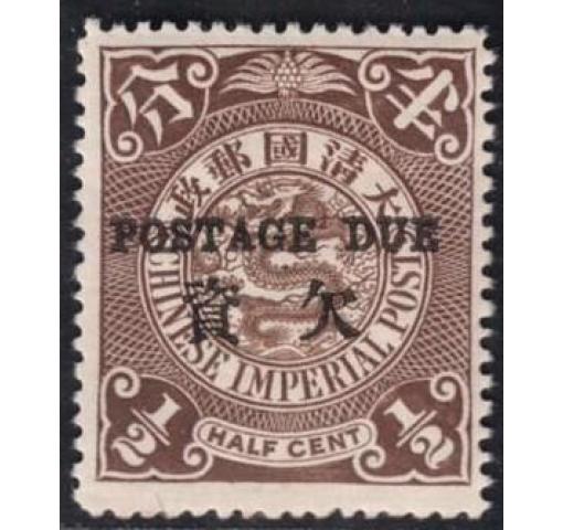 CHINA, 1/2C. Postage Due 1904 *