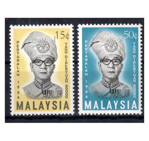 MALAYSIA, Enthronement 1966 **