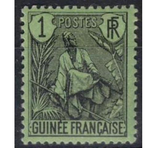 FRENCH GUINEA, 1C. Shepherd Definitive1904 *