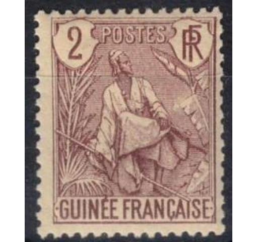 FRENCH GUINEA, 2C. Shepherd Definitive 1904 *