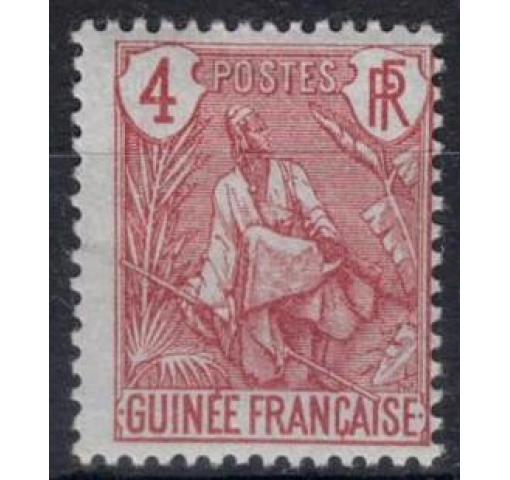 FRENCH GUINEA, 4C. Shepherd Definitive 1904 *