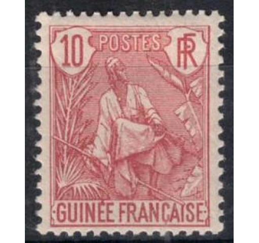 FRENCH GUINEA, 10C. Shepherd Definitive 1904 *