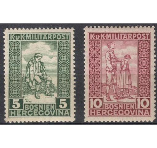 BOSNIA+HERCEGOVINA, Charity Stamps 1916 *