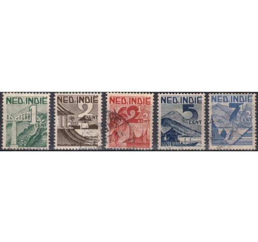 INDONESIA, Netherlands-Indies, Views Definitives 1946 o