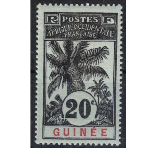 FRENCH GUINEA, 20C. Palm Tree 1906 *