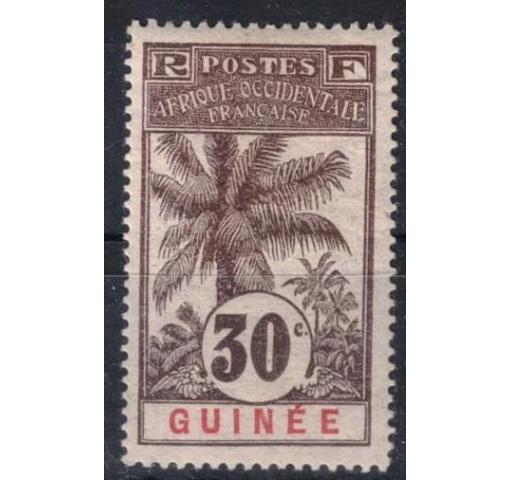 FRENCH GUINEA, 30C. Palm Tree 1906 *