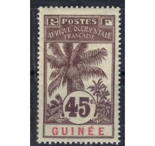 FRENCH GUINEA, 45 C. Palm Tree 1906 *