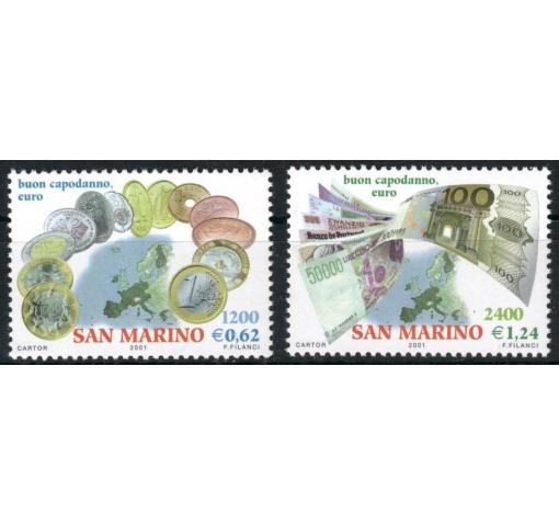 SAN MARINO, Euro Currency 2001 **