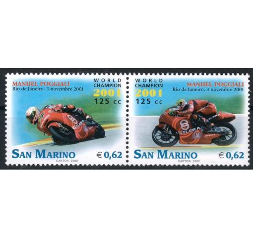 SAN MARINO, Motor Cycling World Champion 2001 **