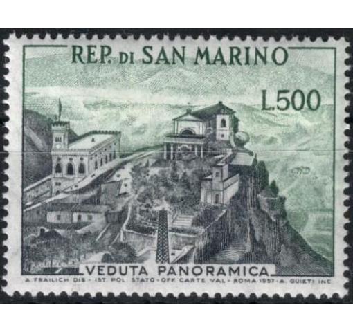 SAN MARINO, Panoramic View 1958 **