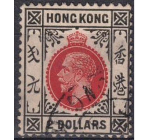 HONG KONG, $2 KG V. (Wmk. Script CA) 1921 o