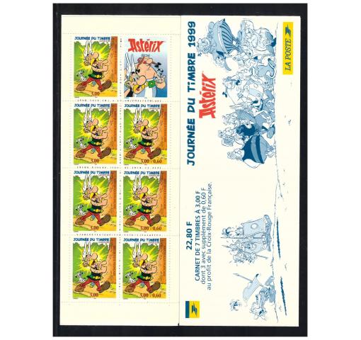 FRANCE,  Philately Day/Asterix Cartoon Booklet 1999 **