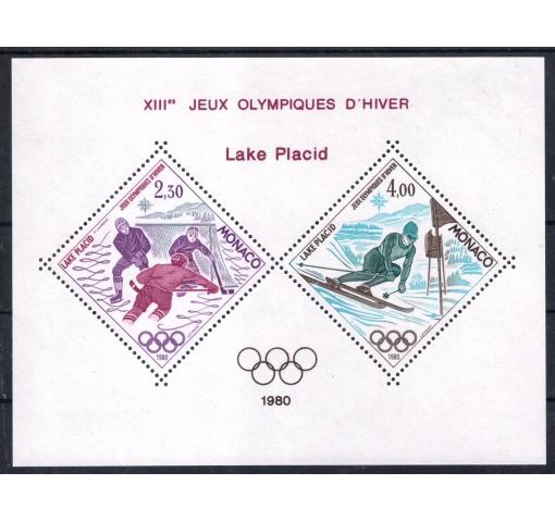 MONACO, Olympic Winter Games M/S 1980 **