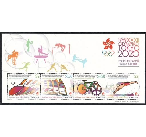 HONG KONG, Olympic Games Tokyo (2020) M/S 2021 **