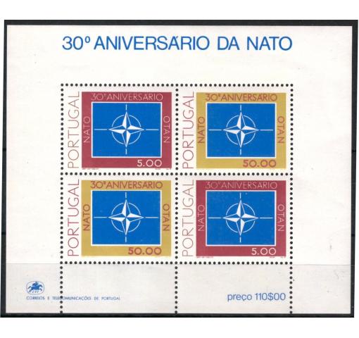 PORTUGAL, 30th Anniversary of  NATO M/S 1979 **