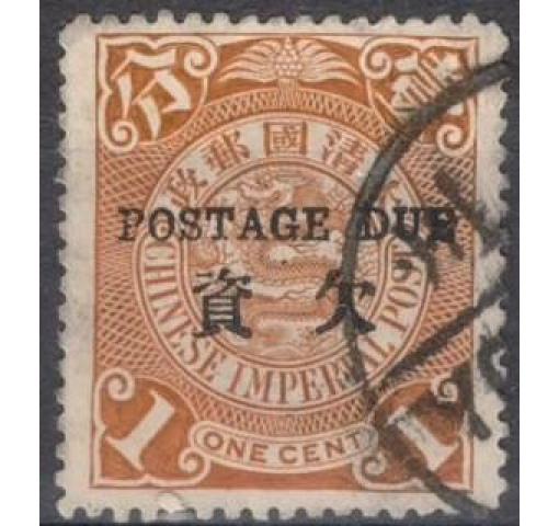 CHINA, 1C. Postage Due 1904 o