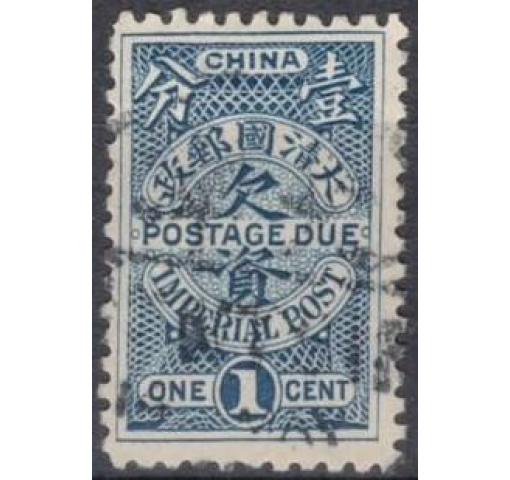 CHINA, 1C. Postage Due 1904 o